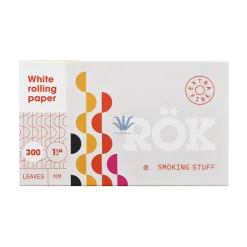 PAPEL RÖK WHITE EXTRA FINO 1¼ 300 HOJAS