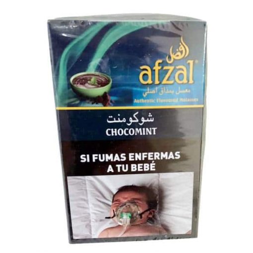 tabaco afzal chocomint narguile venta online