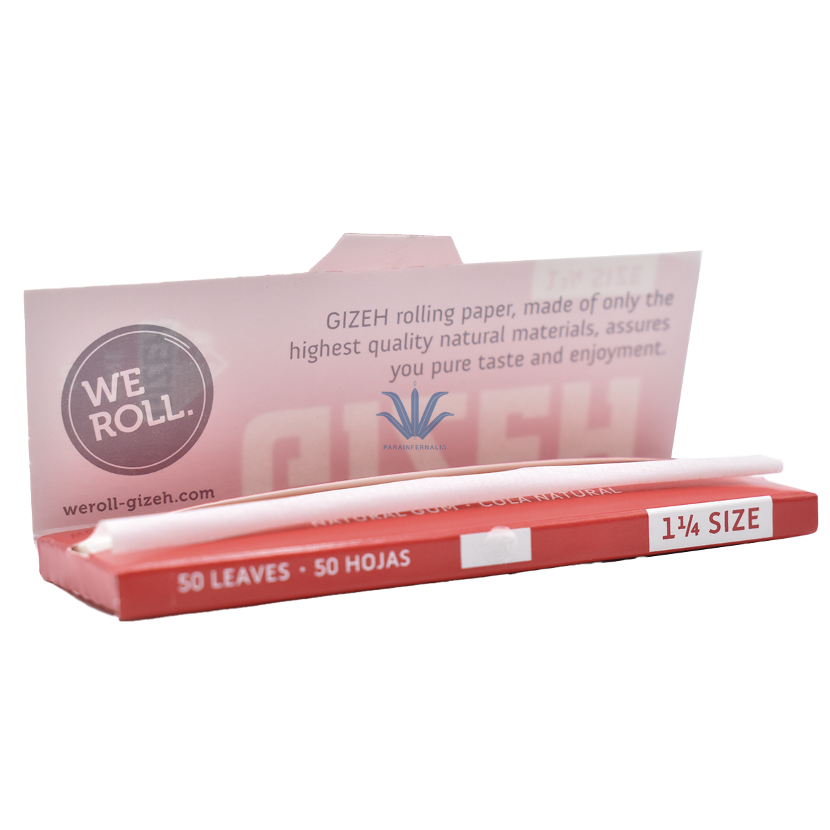 Papel Gizeh para liar Fino 1 ¼ - Libro con 50 hojas – LIEB Tobacco -  Accesorios para Fumador