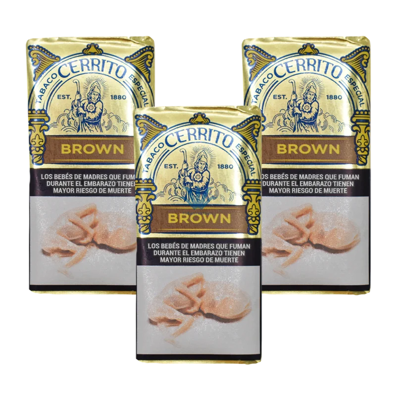 TABACO CERRITO BROWN CHOCOLATE x 40gr - Image 5