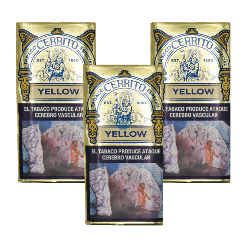 TABACO CERRITO YELLOW VAINILLA x 40gr - Image 5