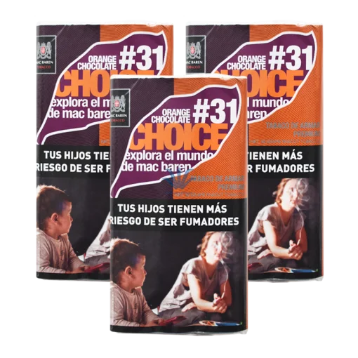 TABACO MAC BAREN CHOICE ORANGE & CHOCOLATE 30gr - Image 5