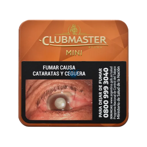 CIGARROS CLUBMASTER MINI BROWN CHOCOLATE x20