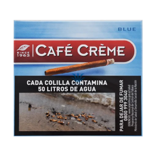 CIGARROS CAFE CREME BLUE x 10u