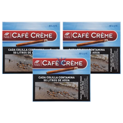 CIGARROS CAFE CREME BLUE x 10u - Image 5