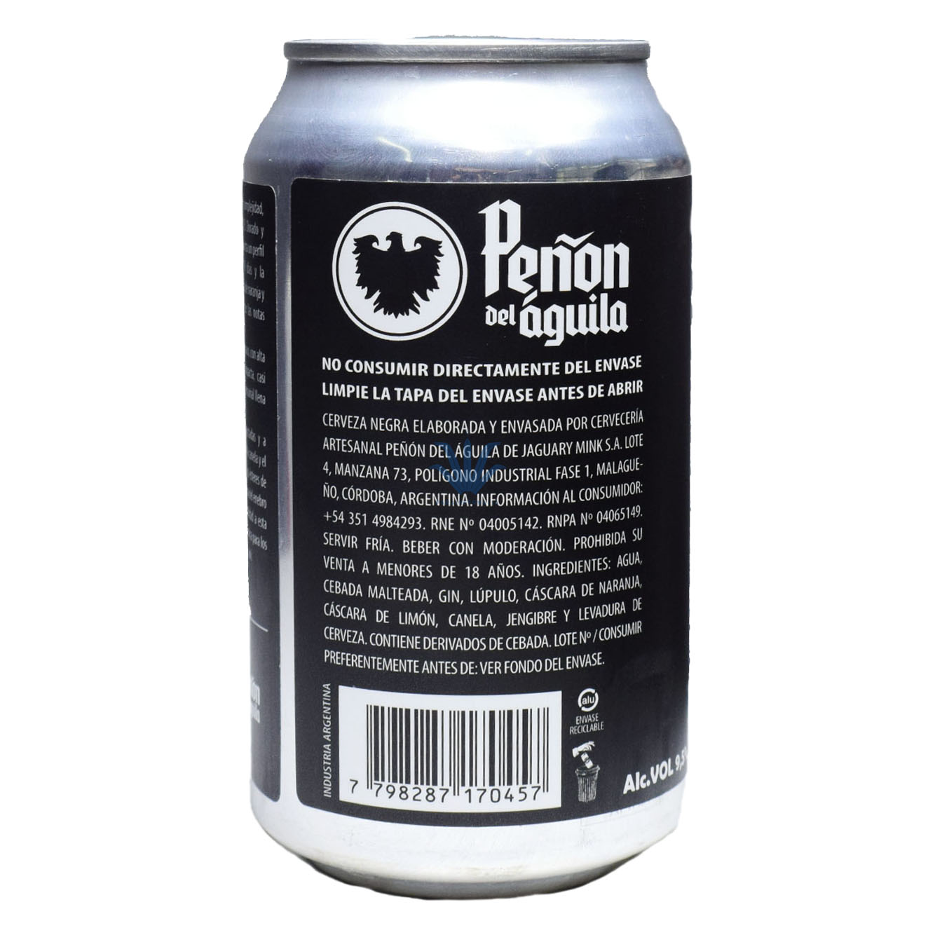 CERVEZA PEÑON DEL AGUILA NEGRONI 354ml - PARAINFERNALIA