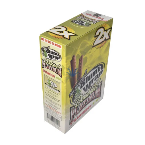 BLUNT WRAP DOUBLE PLATINUM STRAWBERRY KIWI X2 - Image 3