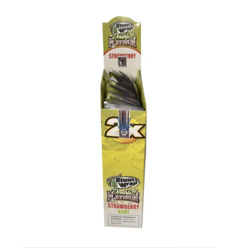 BLUNT WRAP DOUBLE PLATINUM STRAWBERRY KIWI X2 - Image 5