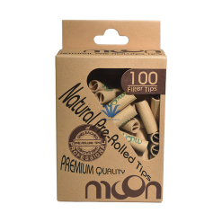 FILTROS MOON NATURAL PRE-ROLLED X100U