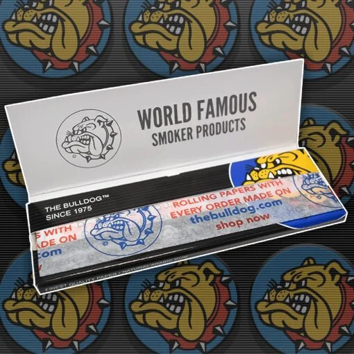PAPEL THE BULLDOG 78MM NEGRO - Image 2