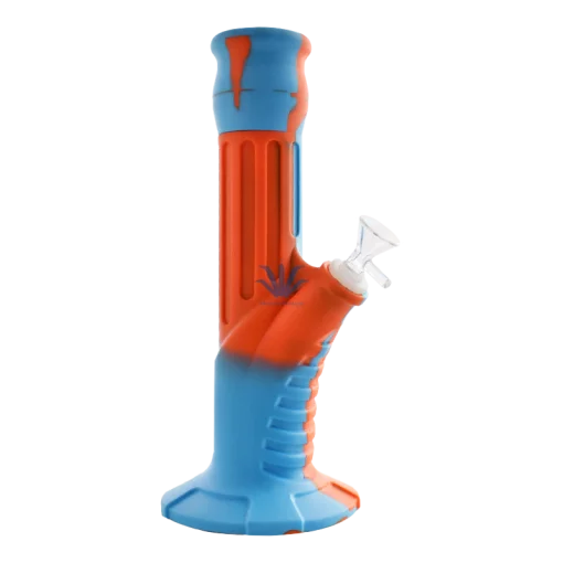 Bong Silicona Blue Orange 27cm
