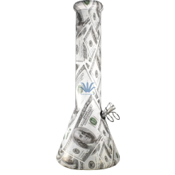 BONG DE VIDRIO DÓLAR 32CM