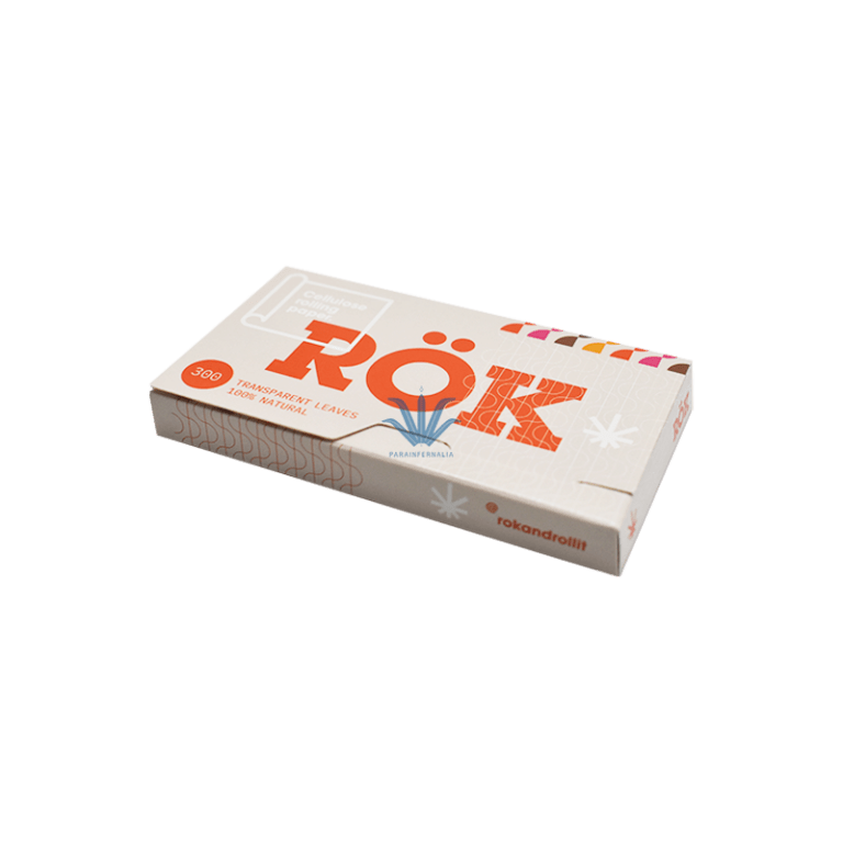 PAPEL CELULOSA RÖK 78MM BLOC 300 HOJAS - PARAINFERNALIA