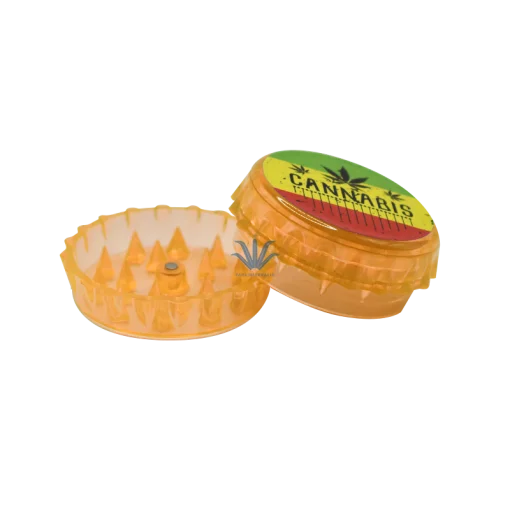 PICADOR PLASTICO CHAPITA AMARILLO 2 PARTES 40MM - Image 4