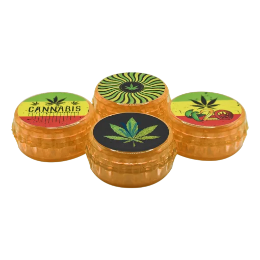 PICADOR PLASTICO CHAPITA AMARILLO 2 PARTES 40MM - Image 3