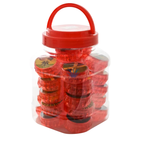 PICADOR PLASTICO CHAPITA ROJO 2 PARTES 40MM - Image 6