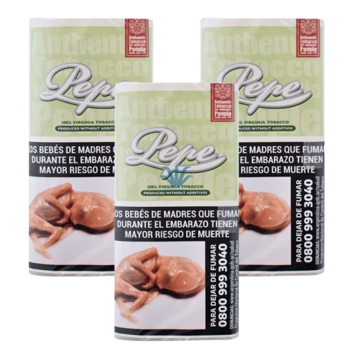 TABACO PEPE VIRGINIA EASY GREEN 30gr - Image 5