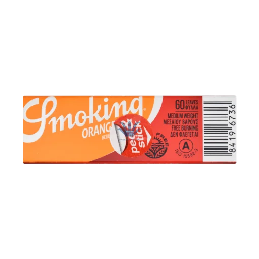 PAPEL SMOKING ORANGE REGULAR 70MM - Image 4