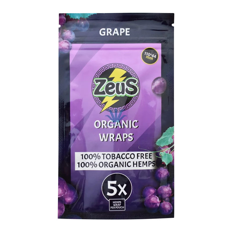 PAPEL ZEUS ORGANIC WRAP HEMP UVA