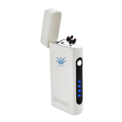 ENCENDEDOR ELECTRICO USB 3RAYOS POP BLANCO