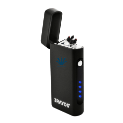 ENCENDEDOR ELECTRICO USB 3RAYOS POP NEGRO