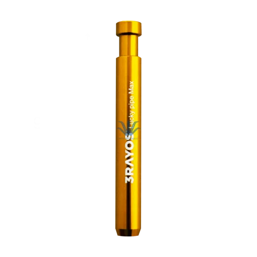 PIPA TURBINA 3RAYOS LUCKY MAX DORADO