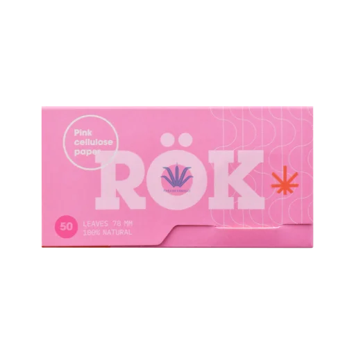 PAPEL CELULOSA ROK PINK 78MM 50 HOJAS