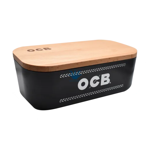 CONTENEDOR OCB CON TAPA DE MADERA