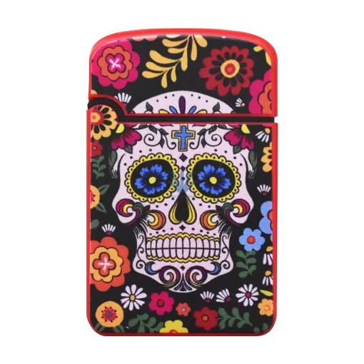 ENCENDEDOR ZENGAZ CATALITICO CALAVERA ROJO - Image 2