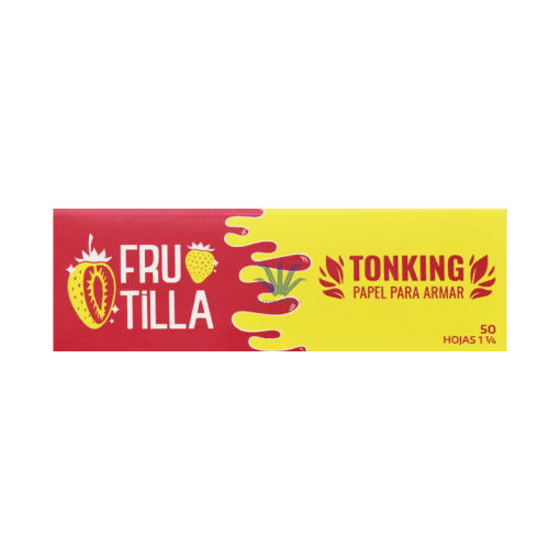 PAPEL TONKING SABORIZADO FRUTILLA 1¼