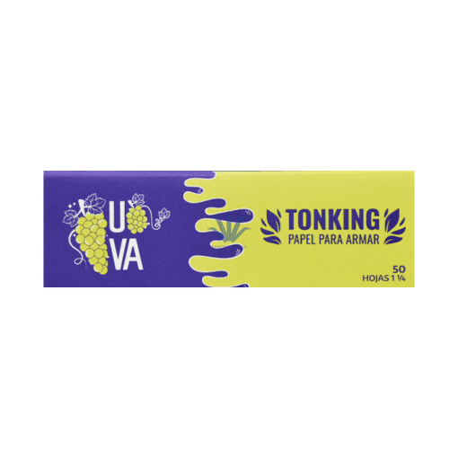 PAPEL TONKING SABORIZADO UVA 1¼