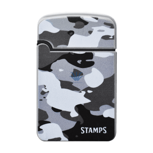 ENCENDEDOR CATALITICO ZENGAZ STAMPS CAMUFLADO GRIS