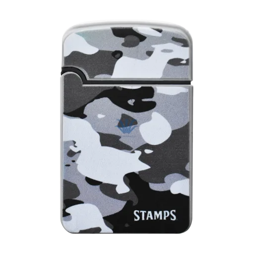 ENCENDEDOR CATALITICO ZENGAZ STAMPS CAMUFLADO GRIS