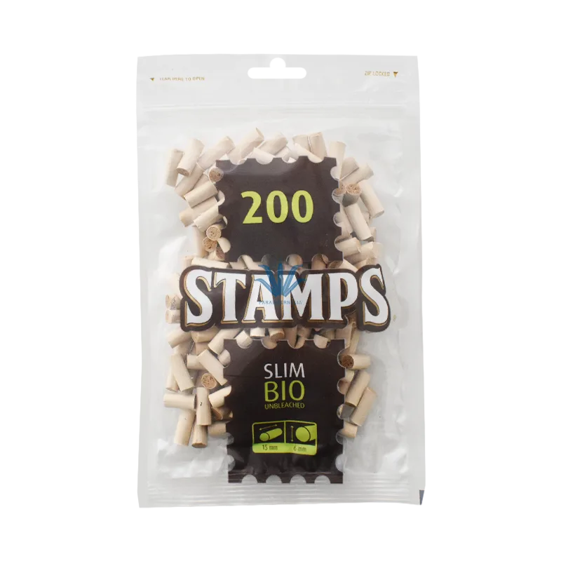 FILTROS STAMPS SLIM BIO UNBLEACHED