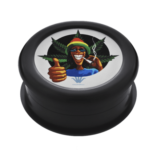 PICADOR BLACK RASTA PULGAR ARRIBA 60MM 3 PARTES