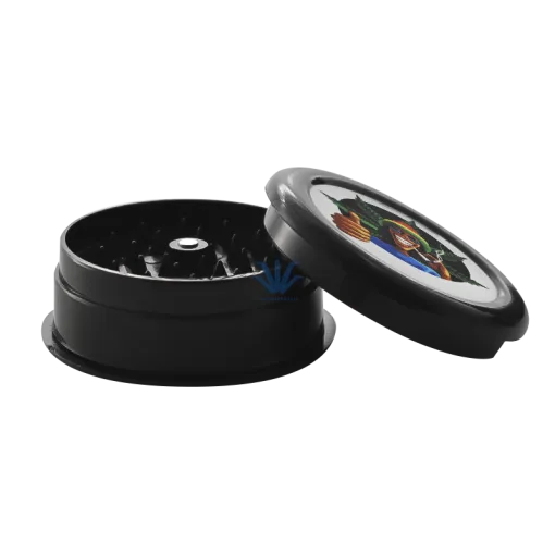 PICADOR BLACK RASTA PULGAR ARRIBA 60MM 3 PARTES - Image 2