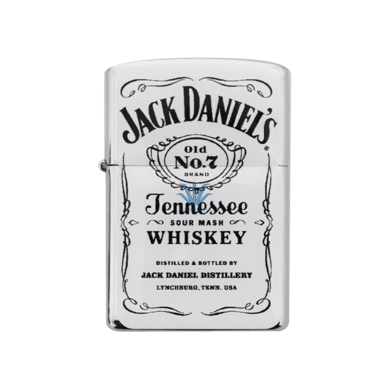 ENCENDEDOR A BENCINA ZEUS JACK DANIEL´S BLANCO - Image 2