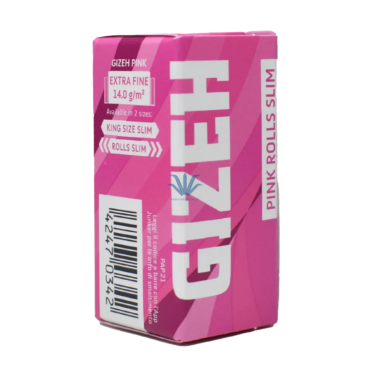 PAPEL GIZEH PINK ROLLS SLIM EXTRA FINE 5M - Image 2