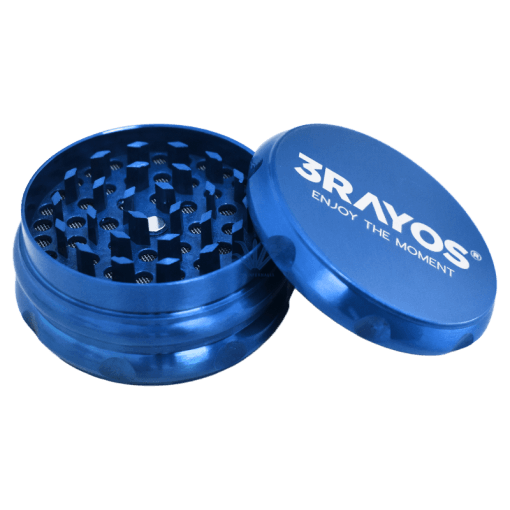 PICADOR DE METAL BOMBO AZUL 3 PARTES 55MM 3RAYOS - Image 2
