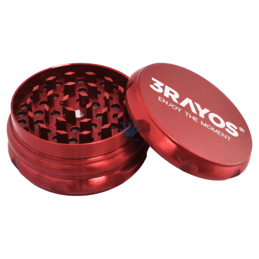 PICADOR DE METAL BOMBO ROJO 3 PARTES 55MM 3RAYOS - Image 2