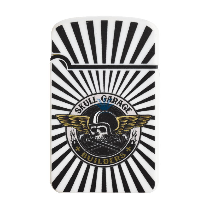 ENCENDEDOR CATALÍTICO ZENGAZ MOTOS SKULL GARAGE BLANCO - Image 2