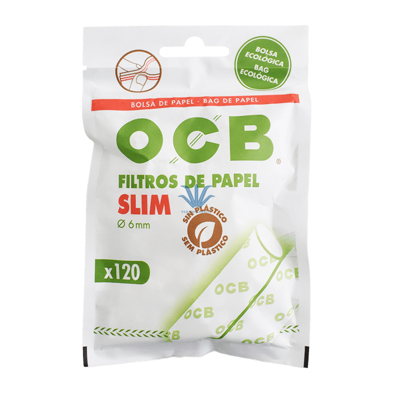 FILTROS OCB SLIM DE PAPEL x120