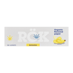 PAPEL ROK SABORIZADO BANANA 1 1/4