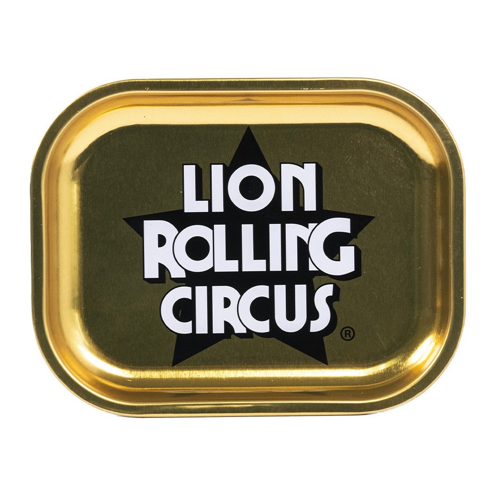 Bandeja para Armar Lion Rolling Circus Mini Gold 14 × 18 cm