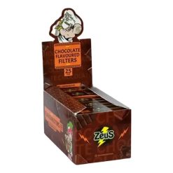 Filtros Zeus Mini Tips Sabor Chocolate