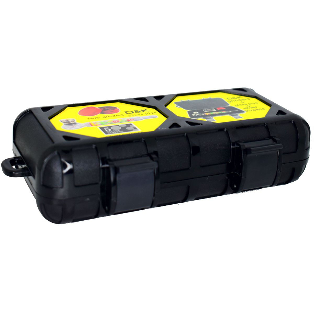 Kit para Pipa D&K con Estuche: Pipa de Vidrio, Picador Mini y Rejillas