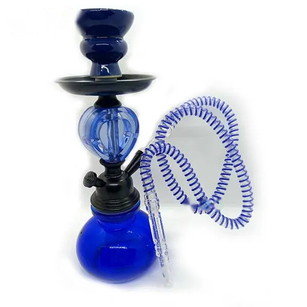Narguile Zeus AH0373 de 1 Manguera Azul y Negro