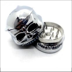 Picador de Metal Calavera Cromado