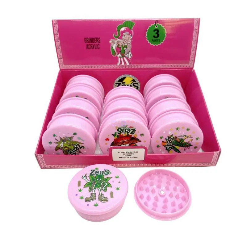 Picador Zeus de Acrílico Mediano Pink 3 Partes ZS-127580