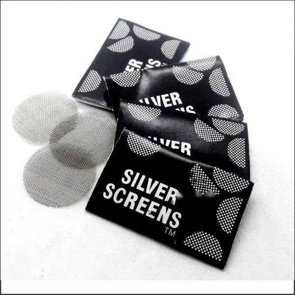 Rejillas de Metal Silver Screens para Pipa